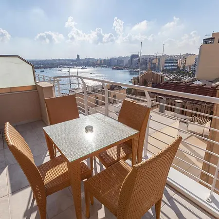 Beautiful 2br Just Off The Promenade With Seaviews By 360 Estates St. Paul's Bay